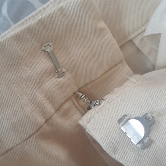 JustFab creme color pants XL NWT - Picture 4 of 7